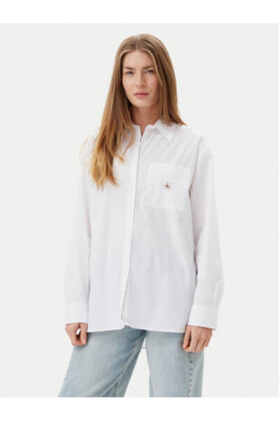 Calvin Klein Jeans Γυναικείο Πουκάμισο LV047C143G Λευκό