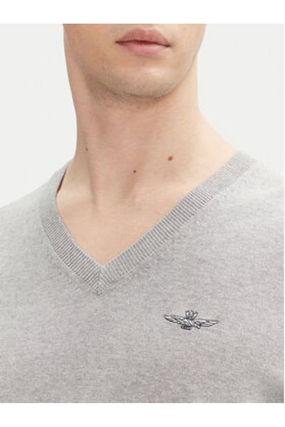 Aeronautica Militare Men's Sweater 251MA1504L506 Gray