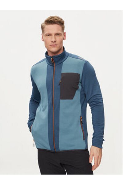 CMP Fleece pentru bărbați 34G7597 Albastru
