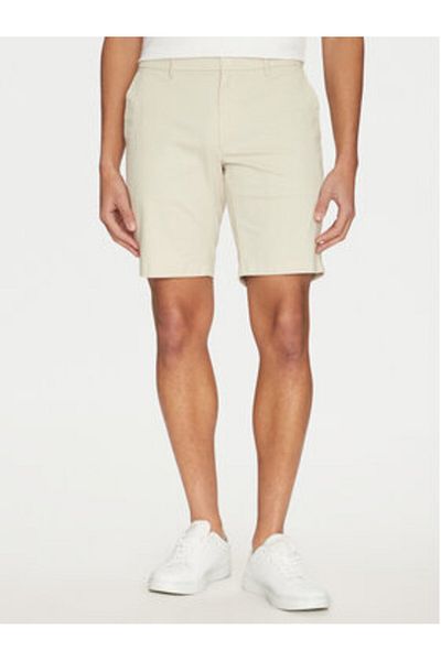 Calvin Klein Men's Material Shorts K10K114063 Beige