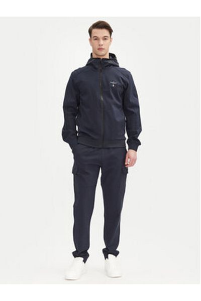 Aeronautica Militare Pantaloni de trening pentru bărbați 251PF964F559 bleumarin
