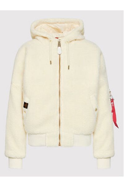Alpha Industries Jachetă de tranziție pentru femei 118002 albă