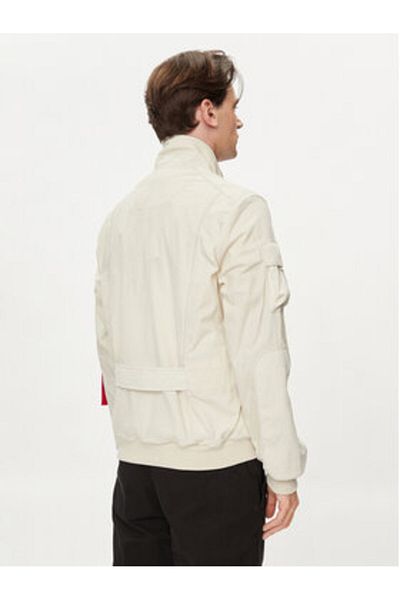 Aeronautica Militare Geacă bomber bărbătească 241AB2152CT3260 Ecru