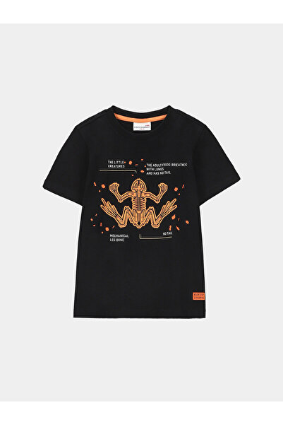 Coccodrillo Tricou băieți WC4143203DEK negru