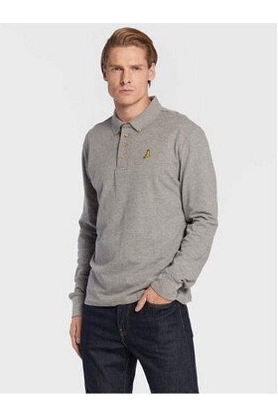 Brave Soul Polo bărbătesc MLT-412WASHINGTN gri