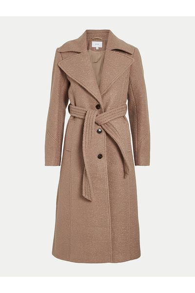 VILA Women's Transitional Coat 14101189 Beige