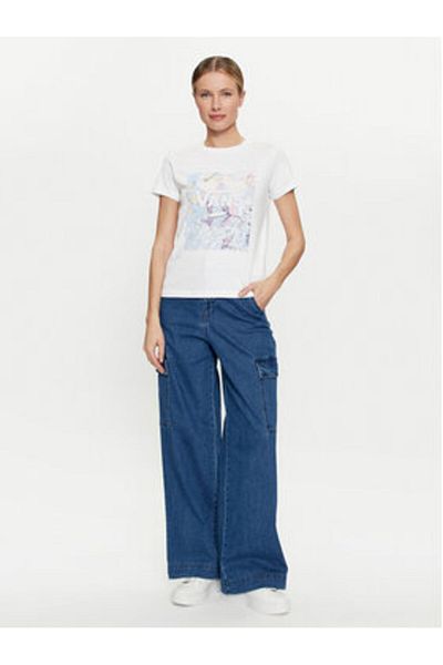 Vans Women's T-Shirt VN000JGAWHT1 White