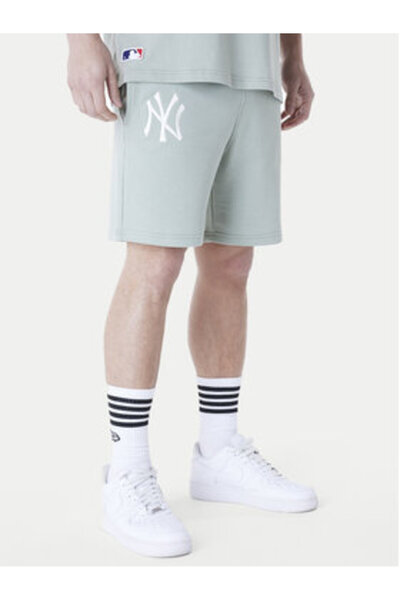 NEW ERA Pantaloni scurți sport pentru bărbați, verzi, NEW ERA-60596184