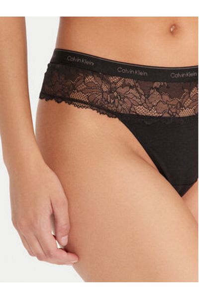 Calvin Klein underwear Women's Thong 000QF7980E Black