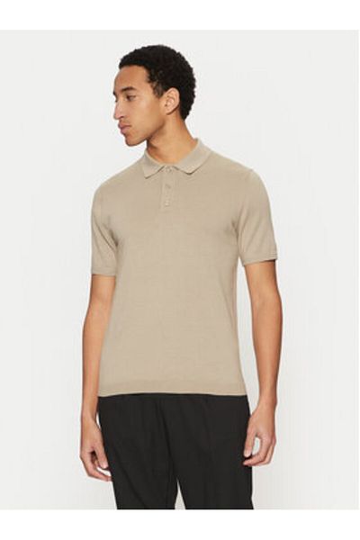 Calvin Klein Men's Polo K10K114476 Beige