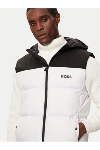 BOSS Men's Vest 50522646 White