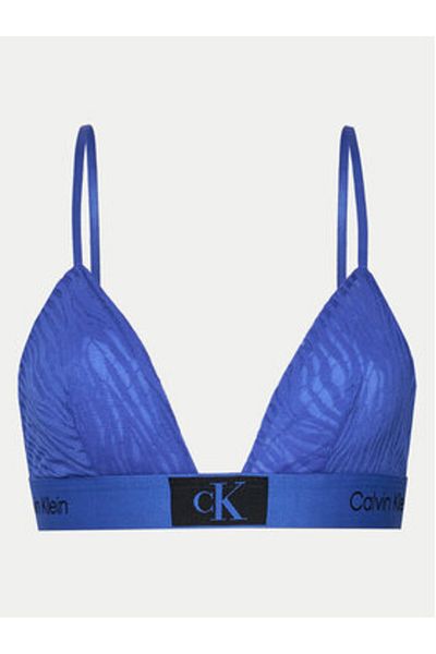 Calvin Klein lenjerie intimă Sutien tip bralette pentru femei 000QF7377E albastru