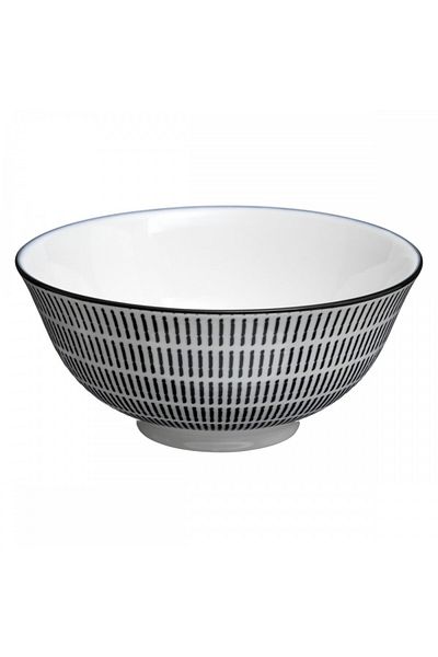Secret de Gourmet Lunis Noir bowl, porcelain, 15x7 cm, 500 ml