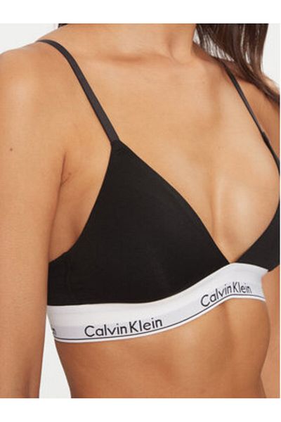 Calvin Klein Sutien tip bralette Calvin Klein pentru femei 000QF5650E Negru
