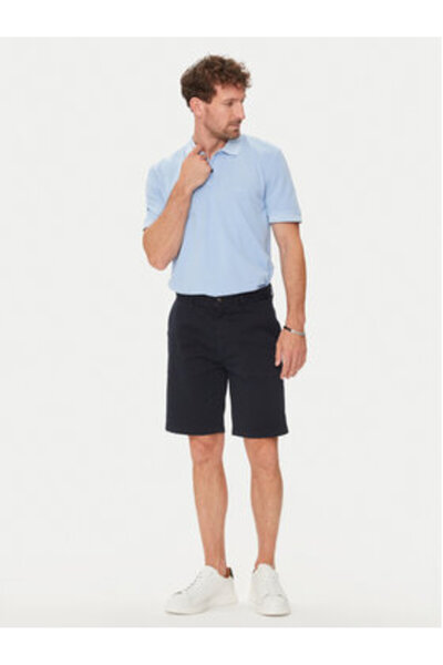 BOSS Men's Fabric Shorts 50513026 Navy Blue