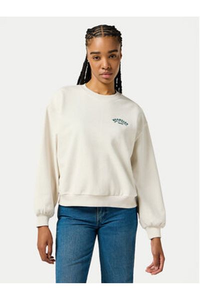 WRANGLER Hanorac de damă 112356457 Ecru