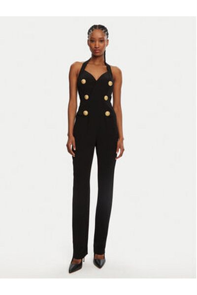 BALMAIN Women Jumpsuit DF1PW145VB00 Black