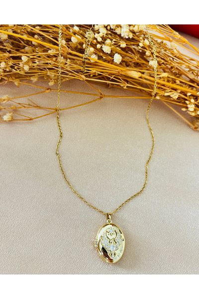 Markiz Takı Famous Alya Necklace 40 cm + 5 cm Chain
