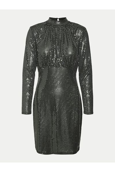 Vero Moda Rochie de cocktail pentru femei 10317040 argintie
