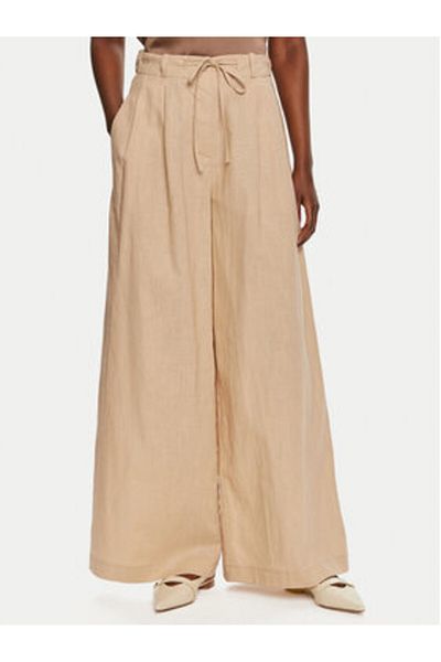 Vicolo Women's Fabric Trousers TB2700 Beige