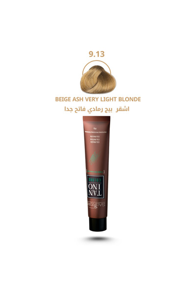 TANINO صبغة شعر أشقر بيج رمادي فاتح جدًا بدرجة 9.13