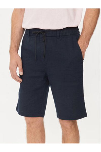 BOSS Pantaloni scurți din material textil pentru bărbați 50513027 bleumarin