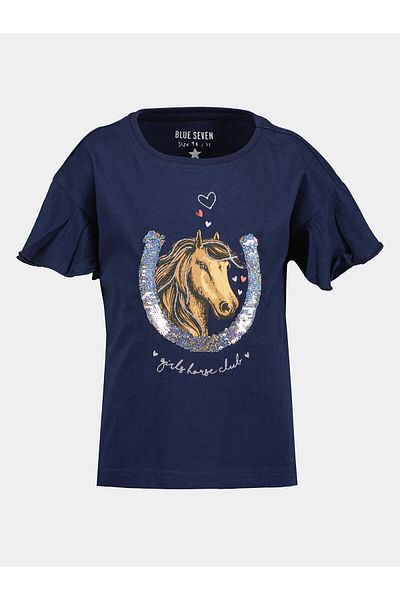 Blue Seven Tricou pentru fete 702305 X Bleumarin