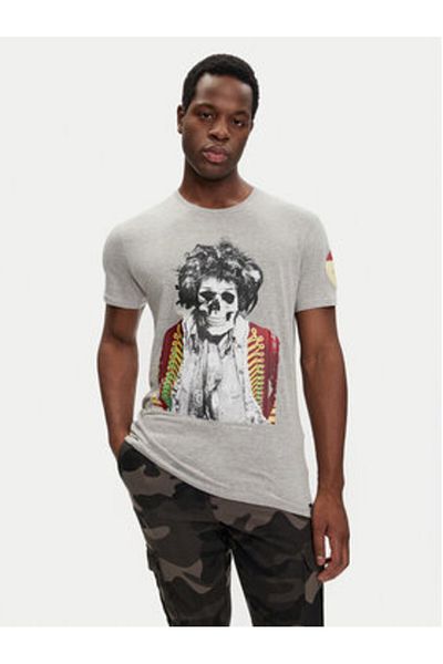 Brave Soul Tricou bărbătesc MTS-149CAPITOL gri