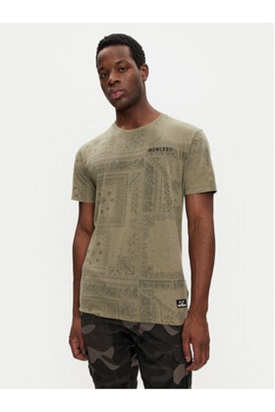 Brave Soul Tricou bărbătesc MTS-568MASCADA kaki
