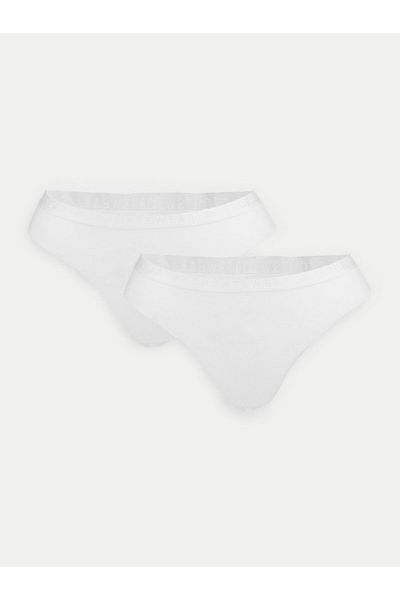 4F Women's Set of 2 pairs of thongs 4FWMM00UPTSF026 White