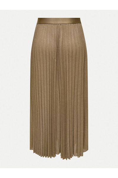 JDY Women's Pleated Skirt 15349524 Beige