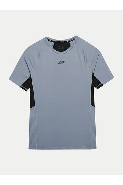 4F Tricou tehnic bărbătesc 4FWSS24TFTSM700 Gri