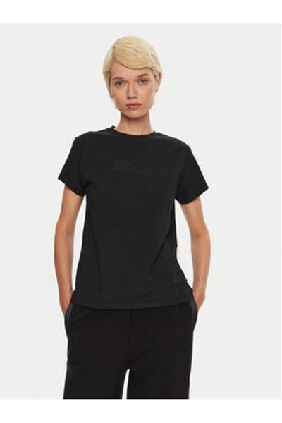 BOSS Tricou damă 50527303 negru