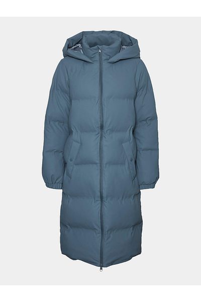 Veromoda Curve Geacă de iarnă pentru femei vero moda curve 10297285 albastră
