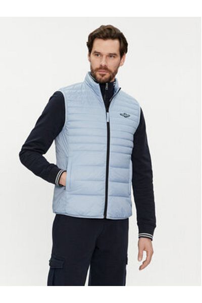 Aeronautica Militare Men's Vest 241AB2171CT3246 Blue
