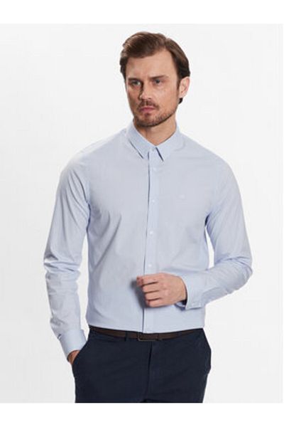Calvin Klein Cămașă bărbătească K10K110856 Albastră