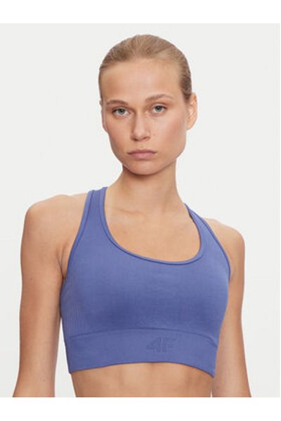 4F Sutien sport pentru femei 4FWAW24USBAF141 bleumarin