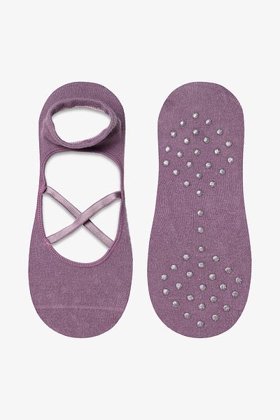 Penti Cross Dunkellila Babet Socken