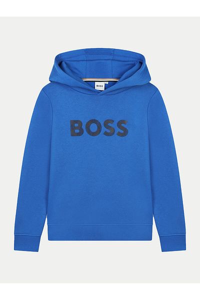 BOSS Hanorac pentru băieți J51189 Albastru