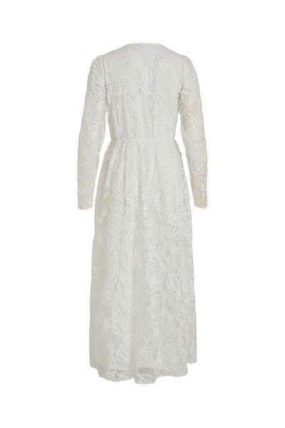 VILA Women's Evening Dress 14083840 White