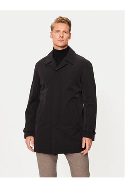 BUGATTI Men's Transitional Coat 69081-634028 Black