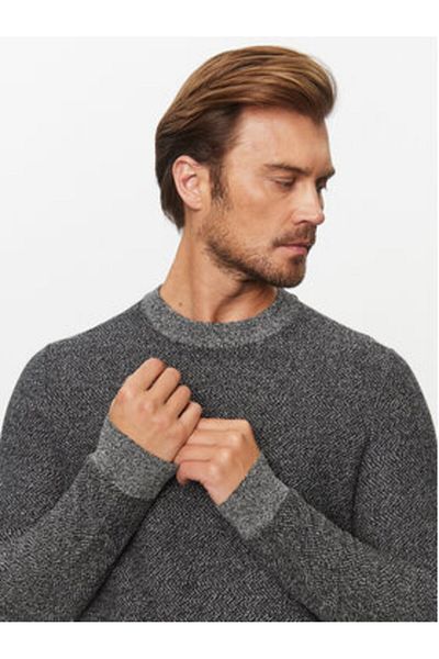 BOSS Men's Sweater 50500662 Black