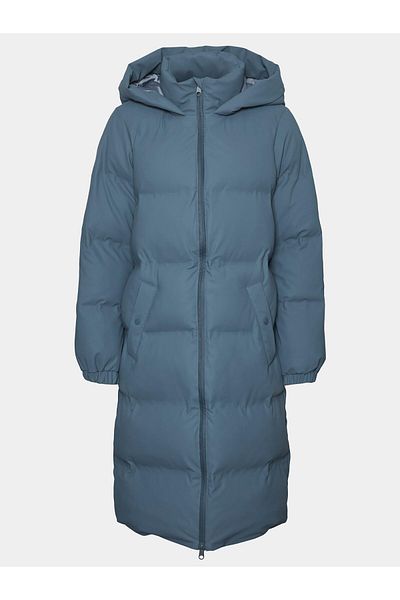 Veromoda Curve Geacă de iarnă pentru femei vero moda curve 10297285 albastră