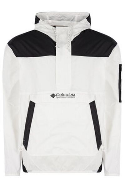 Columbia Mens Windbreaker 1714291101 White