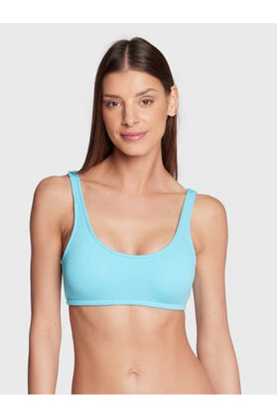 Banana Moon Sutien de bikini pentru femei JUSTIN SCRUNCHY albastru