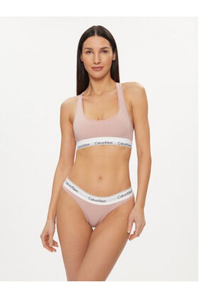 Calvin Klein Lenjerie intimă Calvin Klein Tanga pentru femei 0000F3786E roz
