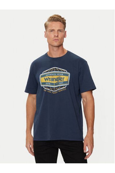 WRANGLER Tricou bărbătesc 112357448 albastru