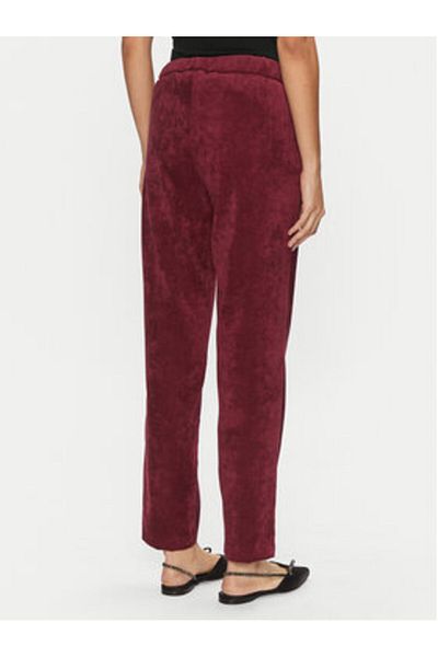 Artigli Women's Fabric Trousers ACPA000633 Burgundy