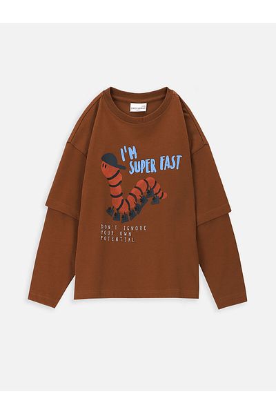 Coccodrillo Boy Blouse ZC3143102ATK Brown