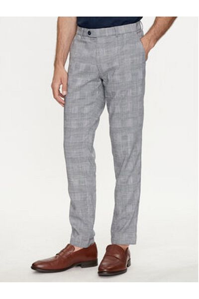 BUGATTI Pantaloni chino pentru bărbați 4380 56213A albaștri